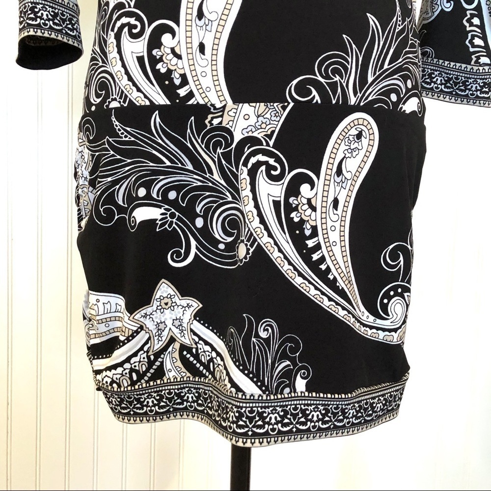 WHITE HOUSE BLACK MARKET Paisley Dress - Picture 2 of 7